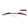 SOOQOO USA BMW 5 Series 540i xDrive  530i xDrive  530i  550e xDrive G60 Rear Lip Spoiler Carbon Fiber