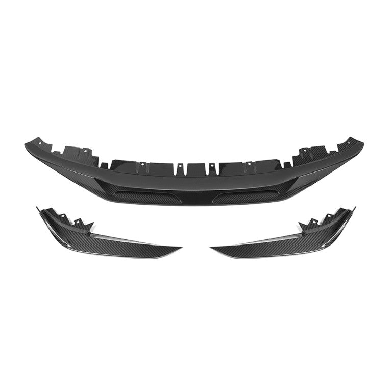 BMW I4 M50 / e Drive 40 G26 2022 2023 2024 & 4 Series Gran Coupe M440i 430i G26 2022 2023 2024 with Aftermarket Parts - Front Lip Pre-preg Carbon Fiber from SOOQOO USA