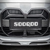 BMW I4 M50 / e Drive 40 G26 2022 2023 2024 & 4 Series Gran Coupe M440i 430i G26 2022 2023 2024 with Aftermarket Parts - Front Lip Pre-preg Carbon Fiber from SOOQOO USA