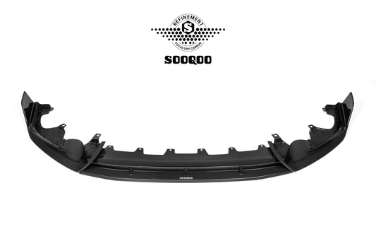 BMW IX3 BEV G08 LCI 2022-ON with Aftermarket Parts - Front Lip Pre-preg Carbon Fiber from SOOQOO USA