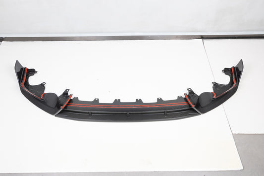 BMW IX3 BEV G08 LCI 2022-ON with Aftermarket Parts - Front Lip Pre-preg Carbon Fiber from SOOQOO USA