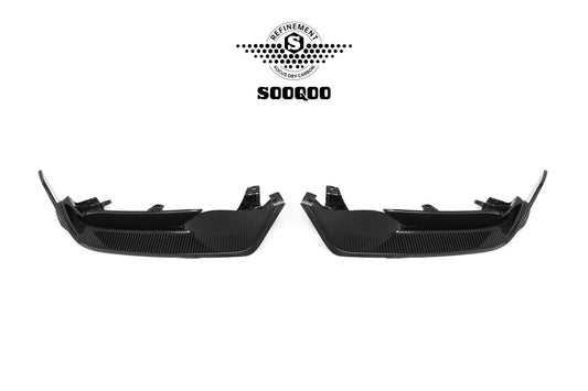 BMW IX3 BEV G08 LCI 2022-ON with Aftermarket Parts - Front Lip Pre-preg Carbon Fiber from SOOQOO USA