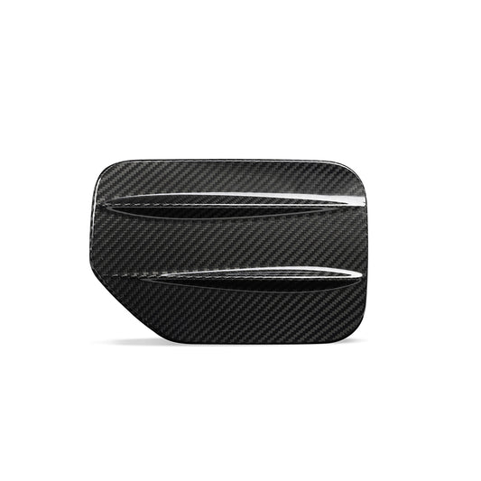 BMW IX3 BEV G08 LCI 2022-ON with Aftermarket Parts - Fuel Door Charge Port Cover Pre-preg Carbon Fiber from SOOQOO USA