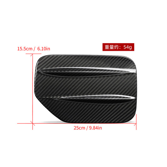 BMW IX3 BEV G08 LCI 2022-ON with Aftermarket Parts - Fuel Door Charge Port Cover Pre-preg Carbon Fiber from SOOQOO USA