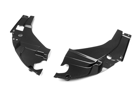BMW M2C M2 G87 2023-ON with Aftermarket Parts - Engine Bay Cover Pre-preg Carbon Fiber from SOOQOO USA