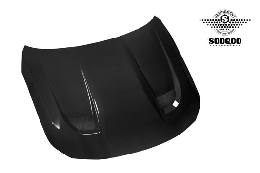 BMW M2CS M2 G87 2023-ON & 2 Series M240i 230i G42 2022-ON with Aftermarket Parts - Hood Bonnet & Garnish Dry Pre-preg Carbon Fiber / FRP from SOOQOO USA