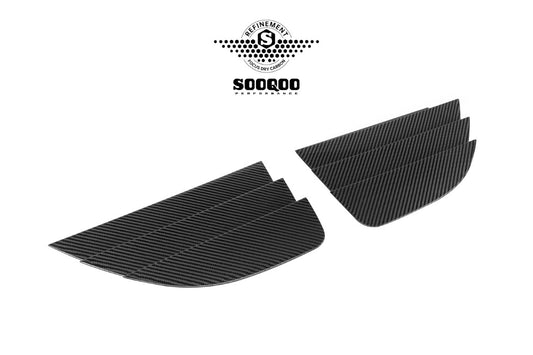 BMW M2CS M2 G87 2023-ON & 2 Series M240i 230i G42 2022-ON with Aftermarket Parts - Hood Bonnet & Garnish Dry Pre-preg Carbon Fiber / FRP from SOOQOO USA