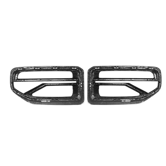 BMW M2 M2C G87 2023 2024 with Aftermarket Parts - SQ-V Front Kidney Grill Carbon Fiber from SOOQOO USA