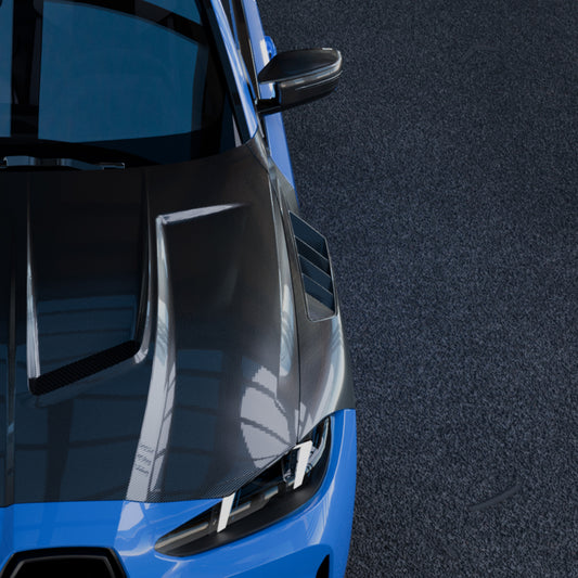 BMW M3 G80 G81 & M4 G82 G83 2021-ON with Aftermarket Parts - V1 Front Fenders Dry Pre-preg Carbon Fiber from SOOQOO USA