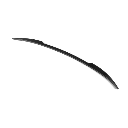 BMW M3 G81 2021 2022 2023 2024 with Aftermarket Parts - Rear Lip Spoiler Carbon Fiber from SOOQOO USA