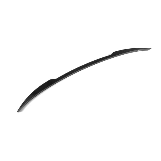 BMW M3 G81 2021 2022 2023 2024 with Aftermarket Parts - Rear Lip Spoiler Carbon Fiber from SOOQOO USA