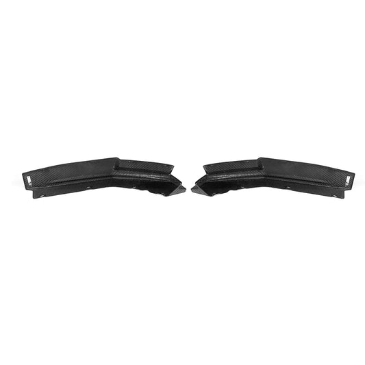 BMW M3 M3C M3CS G80 G81 2021 2022 2023 2024 & M4 M4C M4CS M4CSL G82 G83 2021 2022 2023 2024 with Aftermarket Parts - With Light Rear Diffuser & Canards Pre-preg Carbon Fiber from SOOQOO USA