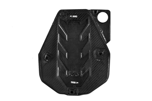 Upgrade Your BMW M5C M5 G90 2024-ON with Aftermarket Parts - OEM Style Engine Cover Carbon Fiber from SOOQOO USA