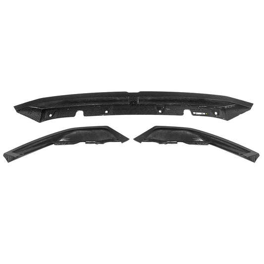 Upgrade Your BMW M5C M5 G90 2024-ON with Aftermarket Parts - A Style Front Lip Carbon Fiber from SOOQOO USA