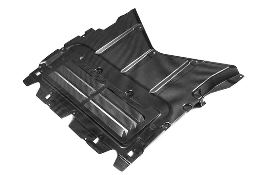 Upgrade Your BMW M5C M5 G90 2024-ON with Aftermarket Parts - Skid Plate Underboard Undertray Carbon Fiber from SOOQOO USA