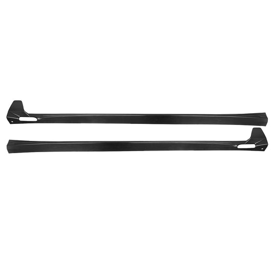 BMW X3 G01 & X4 G02 s/x Drive 30i M40i (Fits Both Pre-LCI & LCI) & X3M F97 & X4M F98 (Fits Both Pre-LCI & LCI) with Aftermarket Parts - Side Skirts Carbon Fiber from SOOQOO USA