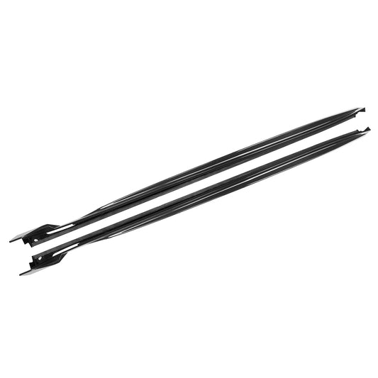 BMW X3 G01 & X4 G02 s/x Drive 30i M40i (Fits Both Pre-LCI & LCI) & X3M F97 & X4M F98 (Fits Both Pre-LCI & LCI) with Aftermarket Parts - Side Skirts Carbon Fiber from SOOQOO USA