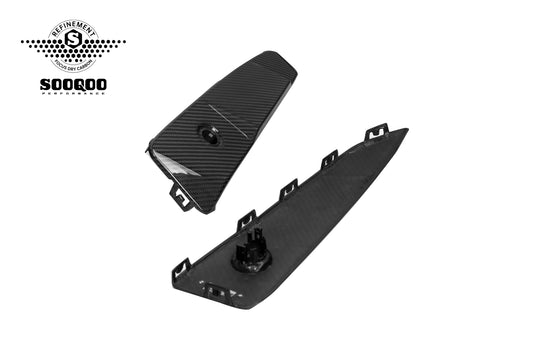 BMW X3 M50i/30i xDrive G45 2025-ON with Aftermarket Parts - Rear Canards Dry Pre-preg Carbon Fiber from SOOQOO USA