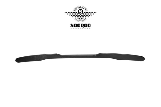 BMW X3 M50i/30i xDrive G45 2025-ON with Aftermarket Parts - Rear Lip Spoiler Dry Pre-preg Carbon Fiber from SOOQOO USA