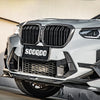 BMW X3M X3MC F97 LCI 2022 2023 2024 & X4M X4MC F98 LCI 2022 2023 2024 with Aftermarket Parts - Front Bumper Intake Vents Set Carbon Fiber from SOOQOO USA