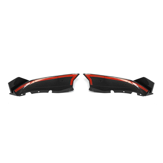 BMW X5 G05 M50i & X/S Drive 40i (with M-Package) Pre-LCI 2019 2020 2021 2022 2023 with Aftermarket Parts - Front Lip Dry Pre-preg Carbon Fiber from SOOQOO USA