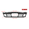 BMW X5 M60i s/x Drive 40i xDrive 50e G05 LCI 2024-ON with Aftermarket Parts - Front Bumper Center Intake Vent Valences Trim Carbon Fiber from SOOQOO USA