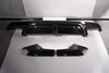 BMW X5M X5MC F95 LCI 2024-ON with Aftermarket Parts - Without & With Light Rear Diffuser Carbon Fiber from SOOQOO USA