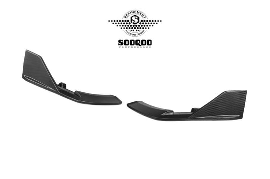BMW X6 M60I xDrive40i G06 (Fits Pre-LCI & LCI) 2020-ON with Aftermarket Parts - With Light Rear Diffuser Pre-preg Carbon Fiber?from SOOQOO USA
