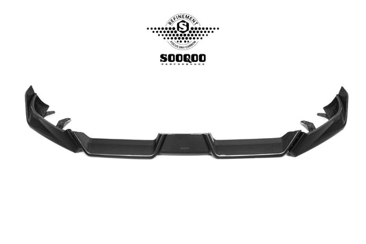 BMW X6 M60i s/x Drive40i/e G06 LCI 2024-ON with Aftermarket Parts - Front Lip Pre-preg Carbon Fiber from SOOQOO USA