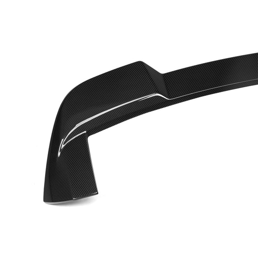 BMW X7 Base xDrive40i 50i M50i M60i ALPINA XB7 (Fits Both Pre-LCI & LCI) G07 2019-ON with Aftermarket Parts - Rear Roof Spoiler Dry Pre-preg Carbon Fiber from SOOQOO USA