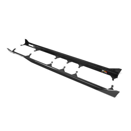 BMW X7 xDrive40i M60i ALPINA XB7 LCI G07 2023-ON with Aftermarket Parts - Side Skirts Dry Pre-preg Carbon Fiber from SOOQOO USA