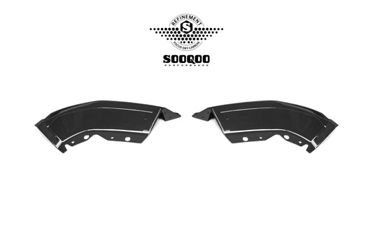BMW XM G09 2023-ON with Aftermarket Parts - Front Lip Dry Pre-preg Carbon Fiber from SOOQOO USA