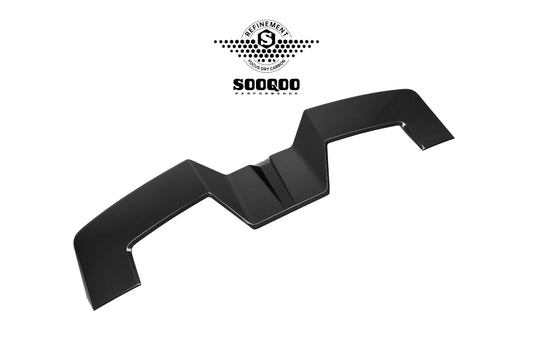 BMW XM G09 2023-ON with Aftermarket Parts - Rear Roof Spoiler Dry Pre-preg Carbon Fiber from SOOQOO USA
