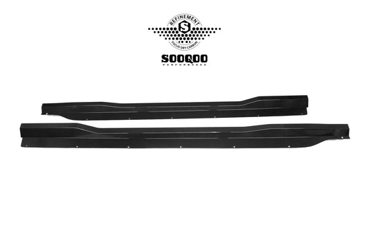 BMW XM G09 2023-ON with Aftermarket Parts - Side Skirts Dry Pre-preg Carbon Fiber from SOOQOO USA