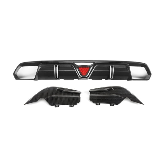 BMW Z4 G29 M40i Pre-LCI & LCI 2019-ON with Aftermarket Parts - Rear Diffuser Dry Pre-preg Carbon Fiber from SOOQOO USA