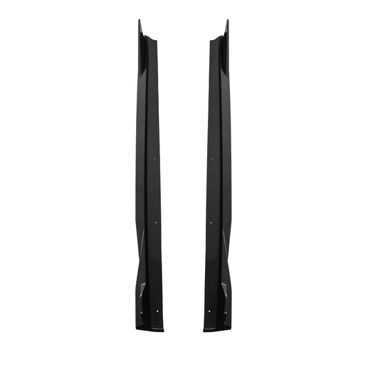 BMW Z4 G29 M40i / sDrive30i Pre-LCI & LCI 2019-ON with Aftermarket Parts - Side Skirts Dry Pre-preg Carbon Fiber from SOOQOO USA