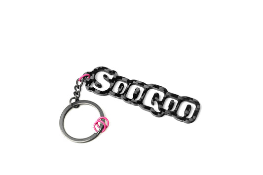 Life Gear with Aftermarket Parts - B Style Keychain Keyring?Carbon Fiber from SOOQOO USA
