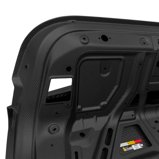 BMW M4 G82 2021-ON & 4 Series G22 430i M440i 2020-ON with Aftermarket Parts - V1 Rear Trunk Dry Pre-preg Carbon Fiber from SOOQOO USA