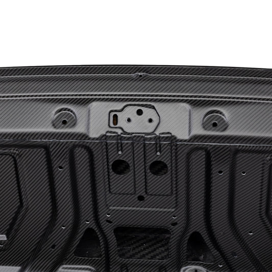 BMW M4 G82 2021-ON & 4 Series G22 430i M440i 2020-ON with Aftermarket Parts - V2 Rear Trunk FRP from SOOQOO USA