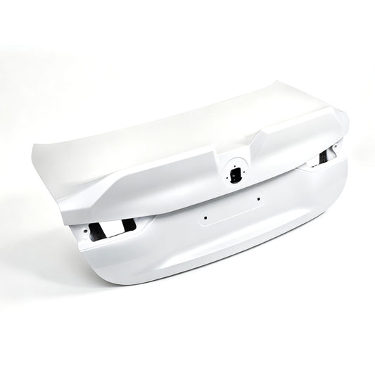 BMW M4 G82 2021-ON & 4 Series G22 430i M440i 2020-ON with Aftermarket Parts - V2 Rear Trunk FRP from SOOQOO USA