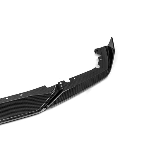 BMW X5M X5MC F95 Pre-LCI 2020 2021 2022 2023 with Aftermarket Parts - Front Lip Dry Pre-preg Carbon Fiber from SOOQOO USA