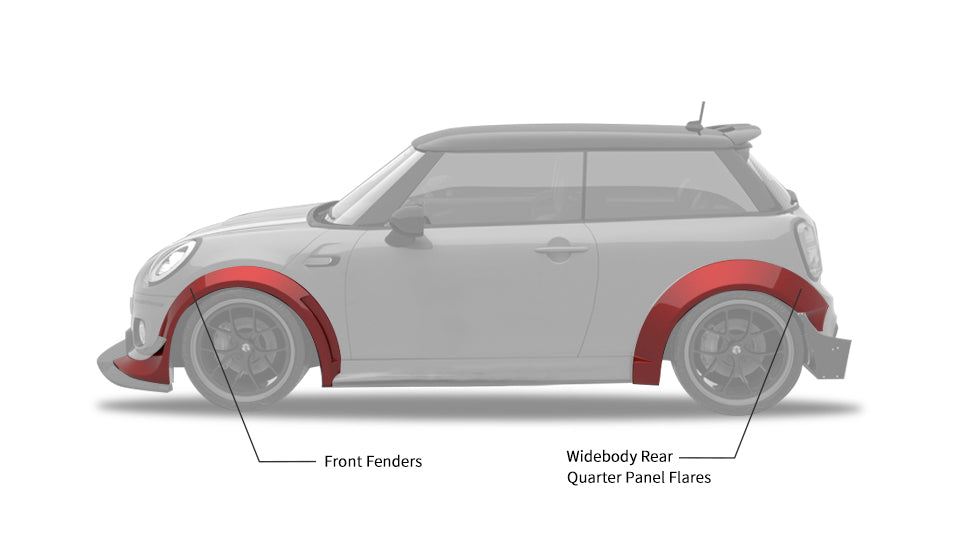 MINI Cooper JCW S Base F56 Aftermarket Parts - SPECTER PLUS