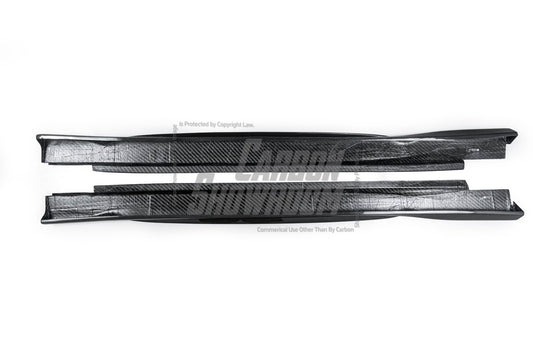 Porsche Cayenne 9Y0 9Y3 2018-ON with Aftermarket Parts - Side Skirts Pre-preg Carbon Fiber from TAKD Carbon