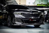 BMW 5 Series 530 540 (with M-package bumper, does not fit base model) & i5 e/x Drive40 (with M-package bumper, does not fit base model) M60 G60 G61 2024-ON with Aftermarket Parts - V1 Style Front Lip Pre-preg Carbon Fiber from TAKD Carbon