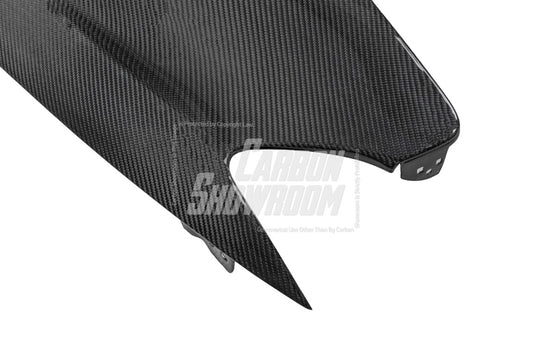 Audi RS3 8V.5 2018 2019 2020 with Aftermarket Parts - Front Fenders Pre-preg Carbon Fiber from TAKD Carbon