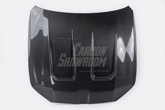 BMW 5 Series 530 540 & i5 e/x Drive40 M60 G60 G61 2024-ON with Aftermarket Parts - Hood Pre-preg Carbon Fiber from TAKD Carbon