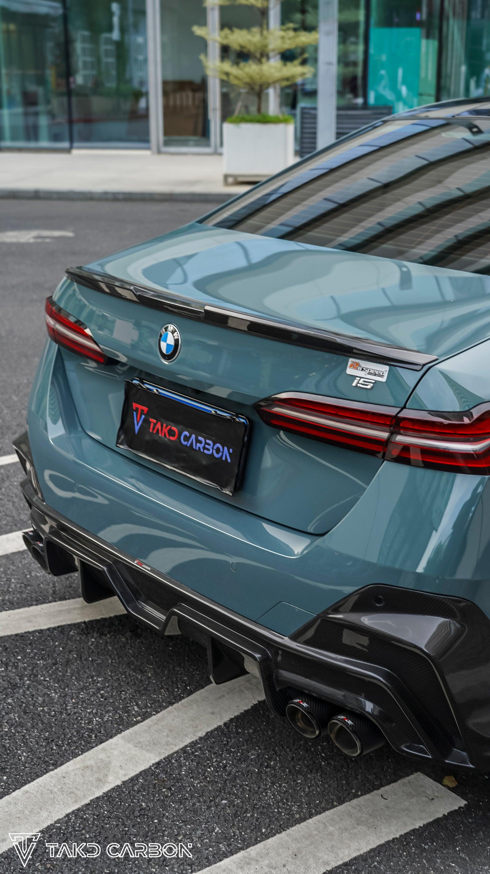 M60 Rear BMW M5 G90 & 5 Series i5 M60 G60 Aftermarket Parts - TAKD Carbon Rear ...