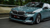 BMW 5 Series 530 540（with M-package bumper, does not fit base model) & i5 e/x Drive40 (with M-package bumper, does not fit base model）M60 G60 G61 2024-ON with Aftermarket Parts - V1 Style Pre-preg Carbon Fiber Front Lip from TAKD Carbon