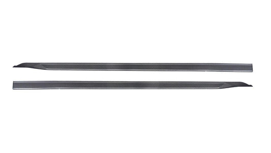 BMW 5 Series 530 540 & i5 e/x Drive40 M60 G60 G61 2024-ON with Aftermarket Parts - MP Style Side Skirts Pre-preg Carbon Fiber from TAKD Carbon