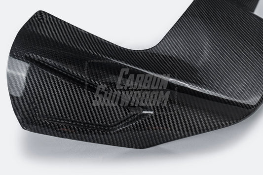 BMW X5 G05 M50i & X/S Drive 40i (with M-Package) (fits both Pre-LCI & LCI) 2019-ON with Aftermarket Parts - Rear Roof Spoiler Pre-preg Carbon Fiber from TAKD Carbon